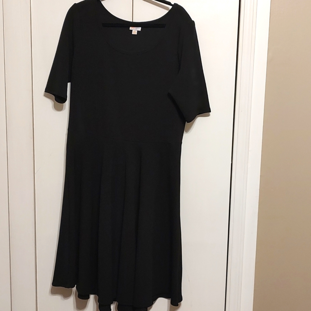 LuLaRoe Black Midi Dress